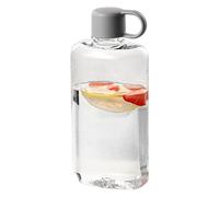Generisch Bouteille d'eau de poche - 500 ml - Anti-fuite - Gobelet carré portable - Bouteille d'eau rectangulaire - Pour jus, café, sport, camping, voyage, voiture, pique-nique