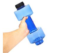 Generisch Bouteille d'eau de sport, gourde avec haltère, carafe à eau de fitness, gobelet d'entraînement de fitness avec grande capacité, pour le sport, le fitness, l'entraînement, la gym, les