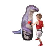Generisch Box - Exercices gonflables - Dinosaure gonflable - Sac de forage | Jouet de boxe rebondissant | 99 cm - Jouet de boxe avec mouvement de immédiat pour les