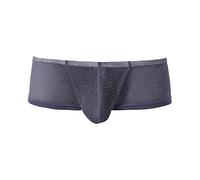 Generisch Boxer court transparent pour homme - Couleur unie - Séchage rapide - Avec trous en maille - Respirant - Cadeau pour mon ami, f, M