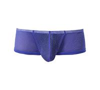 Generisch Boxer court transparent pour homme - Couleur unie - Séchage rapide - Avec trous en maille - Respirant - Cadeau pour mon ami, b, XXL