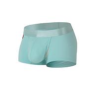 Generisch Boxer d'été pour homme avec design créatif, taille moyenne confortable, séparation des boules plates, style personnel, matériau en coton respirant pour un usage quotidien, bleu ciel, XXL