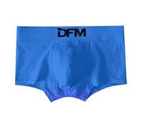 Generisch Boxer en coton respirant pour homme - Doux - Couleur unie - Séchage rapide - Stretch - Confortable - Style rétro - Coupe idéale - Sous-vêtements pour homme, BU1, XL