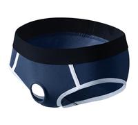 Generisch Boxer sexy pour homme - Sous-vêtement coupe Pothole Cutton, BU1, L