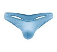 Generisch Boxers Hommes Slips Exotiques Triangle pour Homme, Vêtements pour l'intimité nocturne avec détails de sangle, confort toute l'année, lavage à la main recommandé, bleu, M