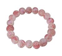 Generisch Bracelet 2024 pour femme, bracelet de perles de jade chinois pour sa grand-mère, grand-père, mère, père, usage quotidien en caoutchouc pour bracelet, taille unique, résine, No Gemstone