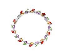 Generisch Bracelet 8 De Bijoux Perlé Anneaux Light Studded Bracelets Design Personalized Jewelry Phrases Noir Naturelle Breloques Bijoux (B, One Size)