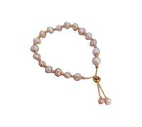 Generisch Bracelet à bague plaqué or Bracelet en verre de jade papillon pour femme Bracelet en perles de jade pour lui femme Bracelet de rechange en cuir, Einheitsgröße, Mousseline, Pas de gemme