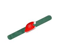 Generisch Bracelet de Noël, accessoire festif avec motifs Père Noël, renne, cloche, bas d'arbre et gants pour les fêtes de Noël et la décoration de fête à thème (C, taille unique)