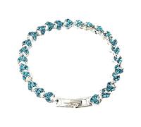 Generisch Bracelet Ensembles 2 Message Empilable Anneaux Bijoux femmes cadeau 6 couleurs pour a choisi Plusieurs Hommes Cadeau Bracelet Perlé Bijoux (Blue, One Size)