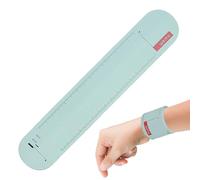 Generisch Bracelet mémo en silicone - Bloc-notes portable - Étanche - Réutilisable - Avec règle - Pour étudiants