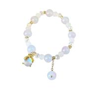 Generisch Bracelet pour femme pas cher Bracelet Firefly Bracelet à perles dégradées Bracelet Sweet Tempérament Boudoir Main Bijoux Bracelet Chaîne, taille unique, Cristal artificiel, Pas de gemme