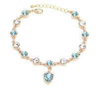 Generisch Bracelet pour femmes Pendentif Chien Bijoux Européen et Américain Simple Constellation Amour Bracelet Wrap Femmes Perles, taille unique, Verre, Pas de gemme