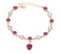 Generisch Bracelet pour femmes Pendentif Chien Bijoux Européen et Américain Simple Constellation Amour Bracelet Wrap Femmes Perles, taille unique, Verre, Pas de gemme