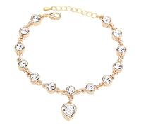 Generisch Bracelet pour femmes Pendentif Chien Bijoux Européen et Américain Simple Constellation Amour Bracelet Wrap Femmes Perles, taille unique, Verre, Pas de gemme