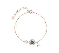 Generisch Bracelet Quartz Bracelet Bracelet Empilable Anneaux Bracelet de Bracelet Bracelet en bijoux filles Bracelets Plusieurs Élastique Rose Bracelets Anneaux (Gold, One Size)