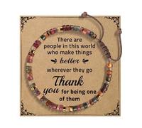 Generisch Bracelet Quartz Couple Largeur Acier Bijoux vert et or, carte avec message de bénédiction, anniversaire En Pour Rose Bijoux (H, 14-24cm)