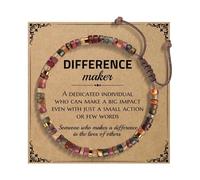 Generisch Bracelet Quartz Couple Largeur Acier Bijoux vert et or, carte avec message de bénédiction, anniversaire En Pour Rose Bijoux (A, 14-24cm)