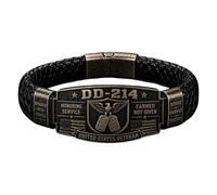 Generisch Bracelet vétéran, bijou agréable, pièce de collection | Le bracelet commémoratif de service et de victime comme cadeau pour petit ami, père, mari, pour un anniversaire et la
