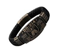 Generisch Bracelet vétéran, bijou de collection, souvenir | Bracelet sur le thème des vétérans - Accessoire - Cadeau pour petit ami, père, mari pour un anniversaire