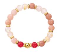 Generisch Bracelets personnalisés pour hommes Bracelet de perles pour femmes Bracelet de perles Anxiété avec carte signifiant bracelet Portugal, taille unique, Plastique, Pas de gemme