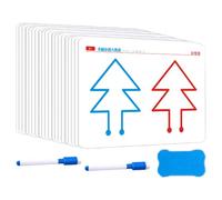 Generisch Brain Training Card Lot de 20 cartes d'entraînement du cerveau - Stimulation sensorielle du cerveau - 20 cartes d'adaptation du cerveau gauche et droit