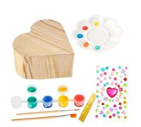 Generisch Bricolage pour enfants - leur propre boîte à bijoux, peindre leur propre boîte à bijoux, boîte à bijoux, jouet d'activité de peinture créative