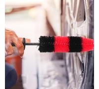 Generisch Brosse de nettoyage pour pneus - Brosse de roue - Brosses de roue pour le nettoyage des roues - Souple et durable - Pour pneus et jantes en métal léger - Outil de nettoyage de roue de