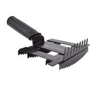 Generisch Brosse de toilettage pour chevaux - Brosse de toilettage en métal - Outil de démêlage sans déchirure - Soin lisse du pelage pour animaux de compagnie, moutons, rameaux, soins extérieurs