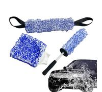Generisch Brosse pour jantes de voiture | Brosse de nettoyage pour jantes de voiture | 3 pièces anti-rayures portable gant de lavage en microfibre pour jantes, rayons, garde-boue, moteurs, embouts