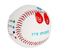 Generisch Bullet Ball Training Baseball - Balle d'entraînement de 20,3 cm pour les exercices de pitching - Aide à l'entraînement au pitching avec placement des doigts à code couleur - Aide à