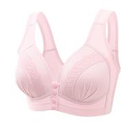 Generisch Bustier avec bonnets Dentelle Bonnet amincissant sur le devant Bandoulière réglable Grand 2 hors pays, Rose, 38