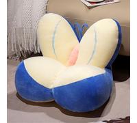 Generisch Butterfly Shape Chair Pillow,Cute Butterfly Plush Seat Cushion,Creative Animal Decorative Sofa Pad for Office,Car,Bedroom,Home,Living Room,Couch (Blue, L:21.7 * 15 * 11.8in)