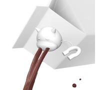 Generisch Cache-bouteilles en silicone - Couvercle 3D en forme de vache - Couvercle anti-fuite pour voiture, voyage, camping, salle de sport, randonnée, pique-nique, maison, vacances, vie quotidienne