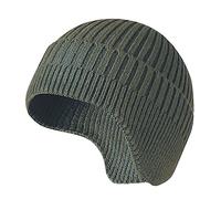 Generisch Cache-oreilles pour femmes Tricoté Hiver Hommes Femmes Chapeau Bonnet Chaud Tricoté Casquettes de Baseball Chasse Bonnet, Vert armée., taille unique