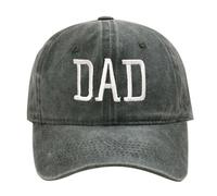 Generisch Cadeau de fête des pères pour papa casquette de baseball vintage pour faire de vieilles casquettes de, Vert armée., taille unique