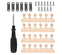 Generisch Cadre à Tricoter en Bois - Métier à démontable pour couvertures épaisses | Kit de Tricot Portable et réglable | Idéal pour Les débutants, Les Femmes, Les Hommes, Les Loisirs créatifs