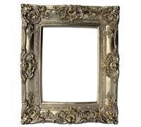 Generisch Cadre photo 30 x 40 cm, or brillant, baroque, antique, vintage, rococo, shabby massif, 50 x 60 cm, dimensions extérieures