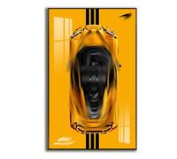 Generisch Cadre photo pour Le*go 42172 P1 Racing modèle de course avec bord en alliage d'aluminium - Cadre mural en blocs de construction 42172, résistant à la poussière et à l'humidité (modèle non
