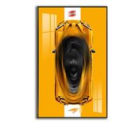 Generisch Cadre photo pour Le*go 42172 P1 Racing modèle de course avec bord en alliage d'aluminium - Cadre mural en blocs de construction 42172, résistant à la poussière et à l'humidité (modèle non