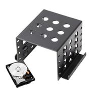 Generisch Cage de Lecteur - d'aluminium 13 x 8 x 9 cm | | Adaptateur de Compartiment empilable de mémoire, Support de Baie pour Installation de Disque Dur d'ordinateur, Mise à Niveau de