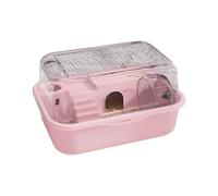 Generisch Cage pour hamster 2026 avec fond amovible, roue silencieuse, design à double paroi pour un nettoyage facile, posture confortable, cage pour hamster avec fonction d'activité, taille unique