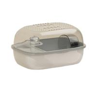 Generisch Cage transparente pour hamster comme centre d'activités pour petits animaux avec roulette pour souris, convient pour l'extérieur, appartement, dortoir d'étudiant et voyage (E, taille unique)