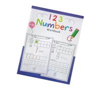 Generisch Cahier d'exercices d'écriture alphabet - Lettres d'entraînement - Exercices d'écriture en anglais A4 - Cahier d'apprentissage interactif pour de 3 à 6 ans - Avec traçage de lettres