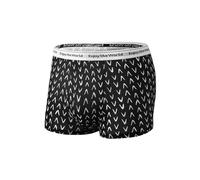 Generisch Caleçon Homme Boxer Boxer Boxer Slip Décontracté Respirant Doux pour la peau Sous-vêtements en soie glacée pour homme en grande taille, Noir , M