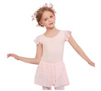 Generisch Calendrier de l'Avent Les jupes pour enfants sont des jupes confortables et douces, jupes de danse de princesse à la mode d'été pour les filles, Rose, 12-13 ans