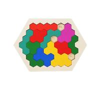 Generisch Calendrier - Puzzle en bois coloré - B | Calendrier coloré puzzle en bois, puzzle de pensée et d'entraînement pour l'imagination précoce, pédagogique
