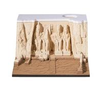 Generisch Calendrier temporel créatif, bloc mémo | Temple Design Desktop Note Record Bloc-notes | Art de la sculpture sur papier - Mémo autocollant avec couvercle de porte-stylo