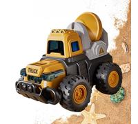Generisch Camion de construction, pelleteuse pour bac à sable avec articulations mobiles - Camion de construction - Pour maternelle, salle de jeux, crèche, de bac à sable en plein air, fête