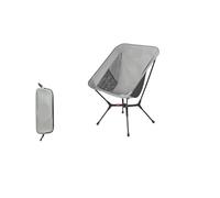 Generisch Camping Chairs, Chaise Pliante à Dossier Haut Compatible avec Naturehike YL01, idéale for Le Camping, la détente, la pêche en Plein air et la Lune,for Hiking(Gray - Small)